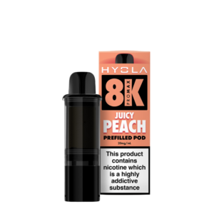 Hyola Pro Max 8k Prefilled Pod - Juicy Peach