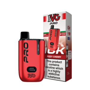 IVG 0mg (0%) Pro 12 Prefilled Pod Kit - Fizzy Cherry