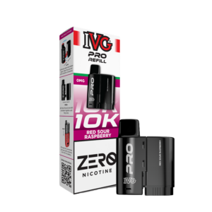 IVG 0mg (0%) Pro Refill Pack - Red Sour Raspberry