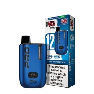 IVG Pro 12 0MG Blue Raspberry Ice