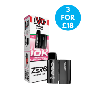 IVG Pro 12 0mg (0%) Nicotine Free Refill Pack