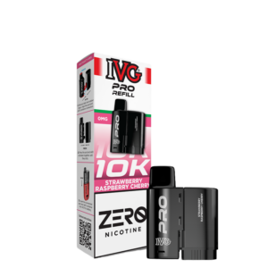 IVG Pro 12 0mg (0%) Nicotine Free Refill Pack - Strawberry Raspberry Cherry