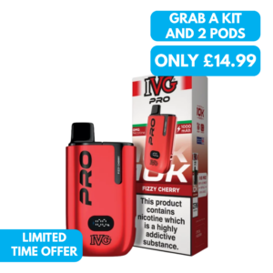 IVG Pro 12 (0mg) and 2 Pods For £14.99