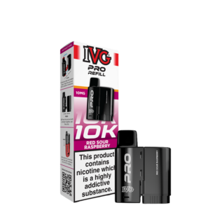 IVG Pro 12 10mg (1%) Refill Pack - Red Sour Raspberry