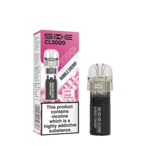 SKE CL2000 Prefilled Replacement Pod Bubble Cherry
