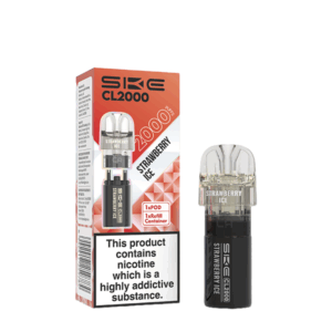 SKE CL2000 Prefilled Replacement Pod Strawberry Ice