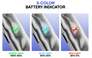 OXVA Xlim Go 2 LED Battery Indicator 