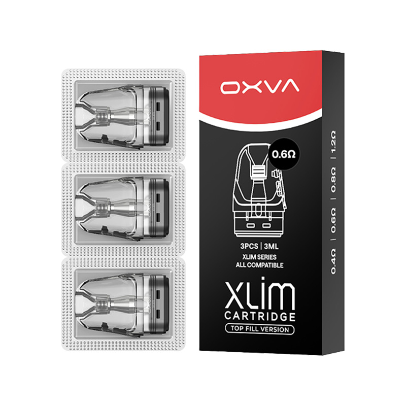 best wattage for 0.6 ohm coil oxva xlim OXVA Xlim XL Top Fill Replacement Pods Large