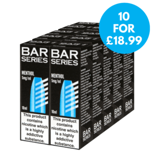 Box of 10 - 5mg Bar Series Nic Salts