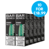 Box of 10 - Bar Series 20mg (2%) Nic Salt