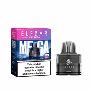 Elf Bar Elfx Mega Refillable Pods - 0.6Ohms