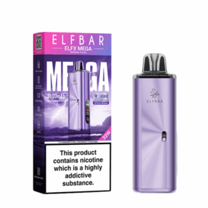 Elf Bar Elfx Mega Refillable Vape Kit - Purple