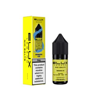 Elux 5mg Nic Salt E-liquid - Banana Ice