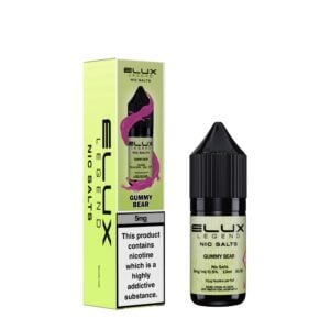 Elux 5mg Nic Salt E-liquid - Gummy Bear