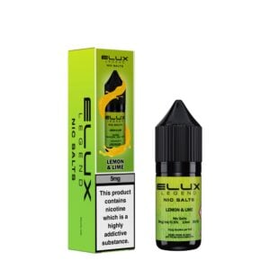 Elux 5mg Nic Salt E-liquid - Lemon & Lime
