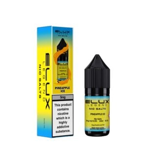 Elux 5mg Nic Salt E-liquid - Pineapple Ice