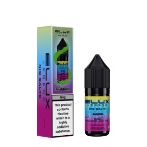 Elux 5mg Nic Salt E-liquid - Rainbow