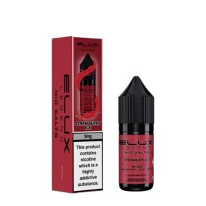 Elux 5mg Nic Salt E-liquid - Strawberry Ice