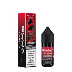 Elux 5mg Nic Salt E-liquid - Strawberry Raspberry Cherry