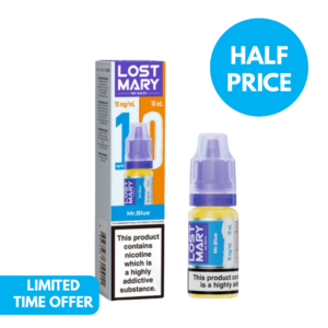 Lost Mary 10mg (1%) Nic Salt 10ml E-liquid - Half Price