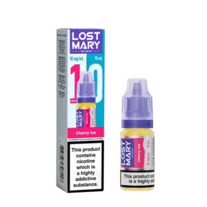 Lost Mary 10mg Nic Salt - Cherry Ice