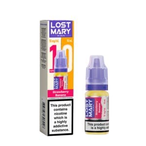 Lost Mary 10mg Nic Salt - Strawberry Banana