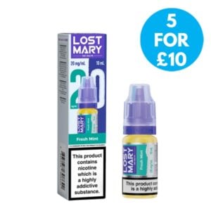 Lost Mary 20mg Nic Salts - 5 For £10