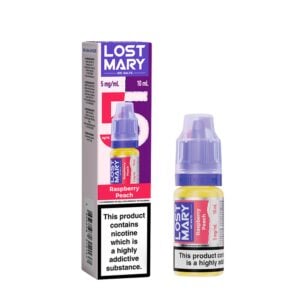 Lost Mary 5mg Nic Salt - Raspberry Peach