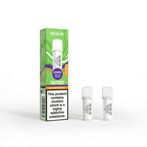 10mg (1%) SKE Crystal Bar 600 Pro Pod Refill Pack - Kiwi Passionfruit Guava