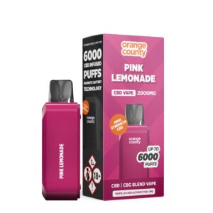 Orange County CBD 2000mg Refill Pack - Pink Lemonade