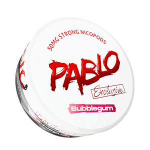Pablo Exclusive 50mg Nicotine Pouches Bubblegum