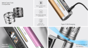 Aspire Zelos M80 Key Features