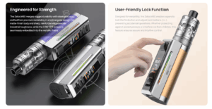 Aspire Zelos M80 Vape Kit Specifications