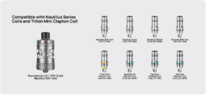 Aspire Zelos M80 Vape Kit Compatible Coils