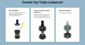 Vaporesso GTX One Pro Vape Kit Leak Resistant