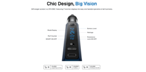 Vaporesso GTX One Pro Design