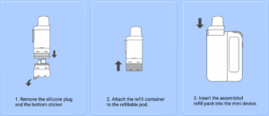 Elf Bar JoinOne Refill Pack Instructions