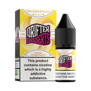 Drifter Desserts Nic Salts 4 for £10 Banana Caramel Waffle 20mg