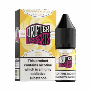 Drifter Desserts Nic Salts 4 for £10 Vanilla Custard 20mg