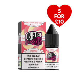 Valentine's Drifter 10mg Nic Salts Desserts - 5 For £10