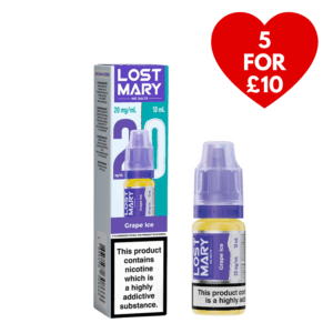 Valentine's Lost Mary Nic salt 20mg - 5 For £10