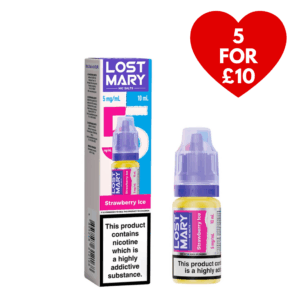 Valentine's Lost Mary Nic salt 5mg - 5 For £10