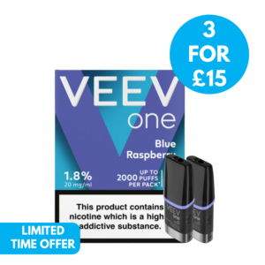 Veev One (2 Pod) Prefilled Pods - 3 For £15