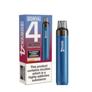 Zorva 4 18mg Prefilled Vape Kit - Blueberry Cherry Cranberry