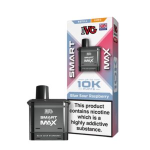 IVG 10mg Smart Max Refill Pack - Blue Sour Raspberry