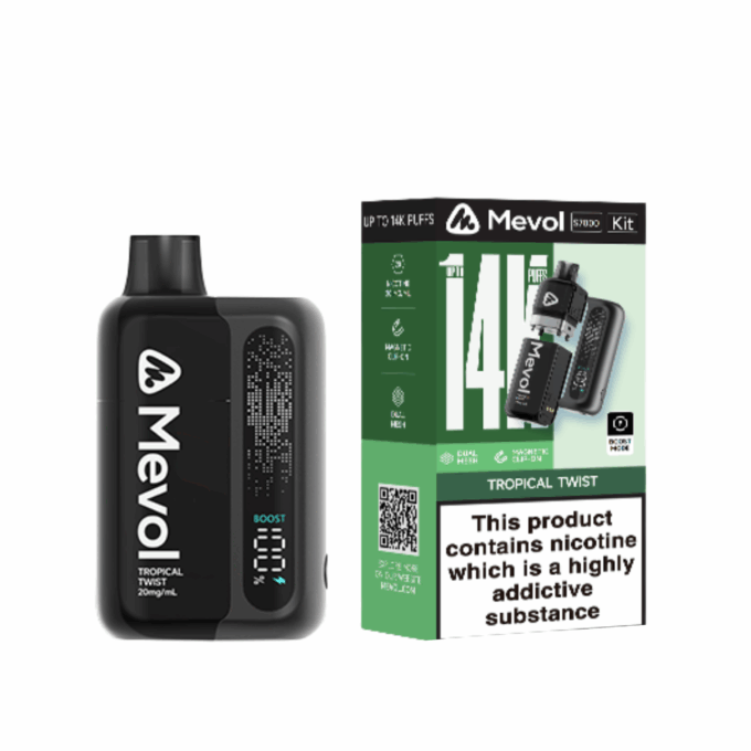 20mg (2%) Mevol S7000 Prefilled Vape Kit - VAPE.CO.UK