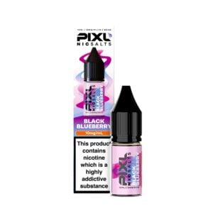 Pixl 10mg (1%) Nic Salt E-liquid - Black Blueberry