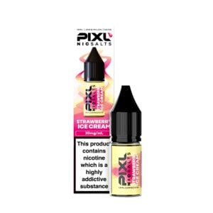 Pixl 20mg (2%) Nic Salt E-liquid - Strawberry Ice Cream