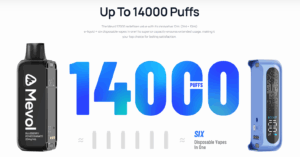 Mevol S7000 Vape Kit Puff Count