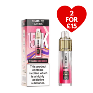Valentine's SKE Bar 15k Vape Kit - 2 For £15